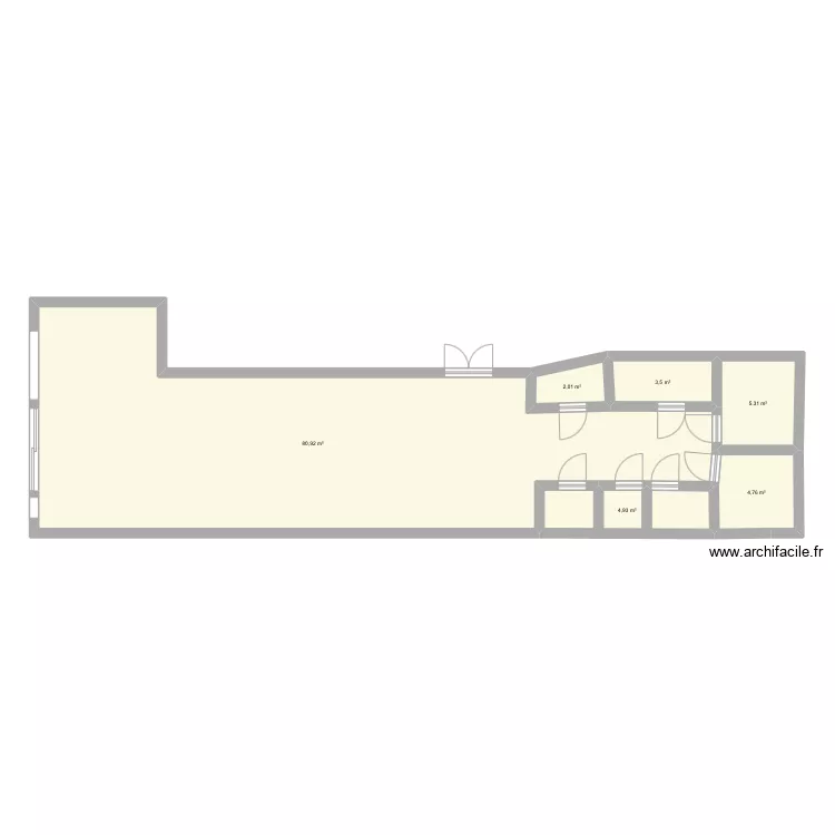 Nocib&eacute; . Plan de 