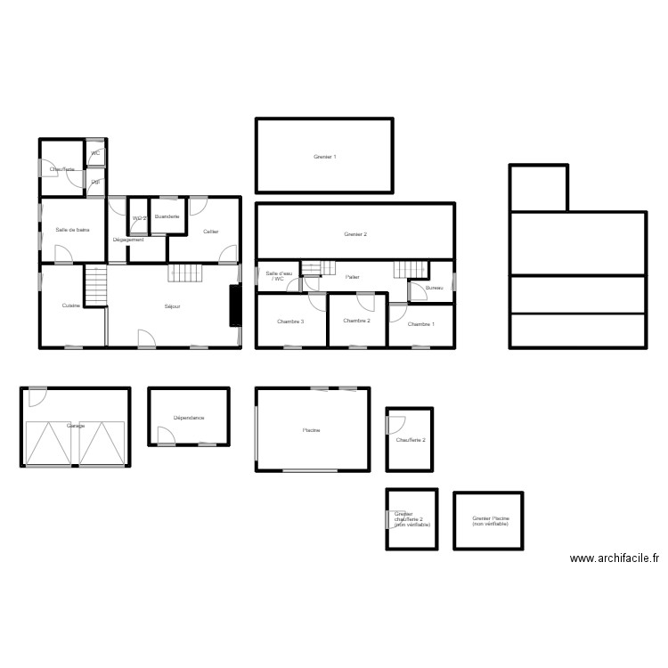 LEROY GOVEN. Plan de 0 pièce et 0 m2
