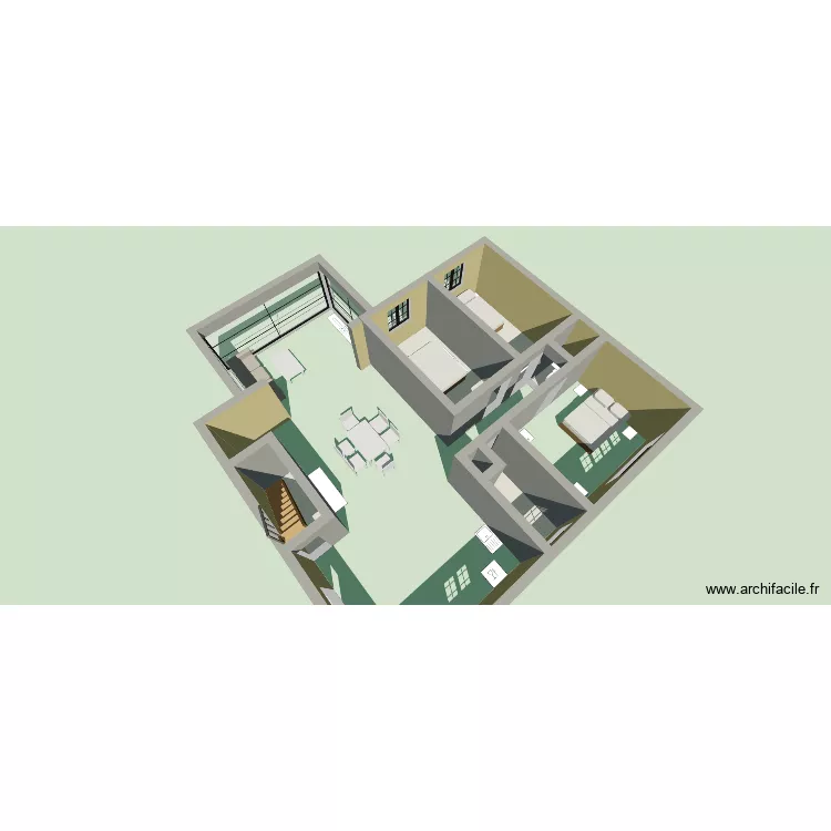 TATIJUJU. Plan de 6 et 27 m² TATIJUJU. Plan de 6 et 27 m²