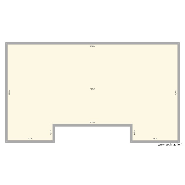 villa. Plan de 1 pièce et 390 m2