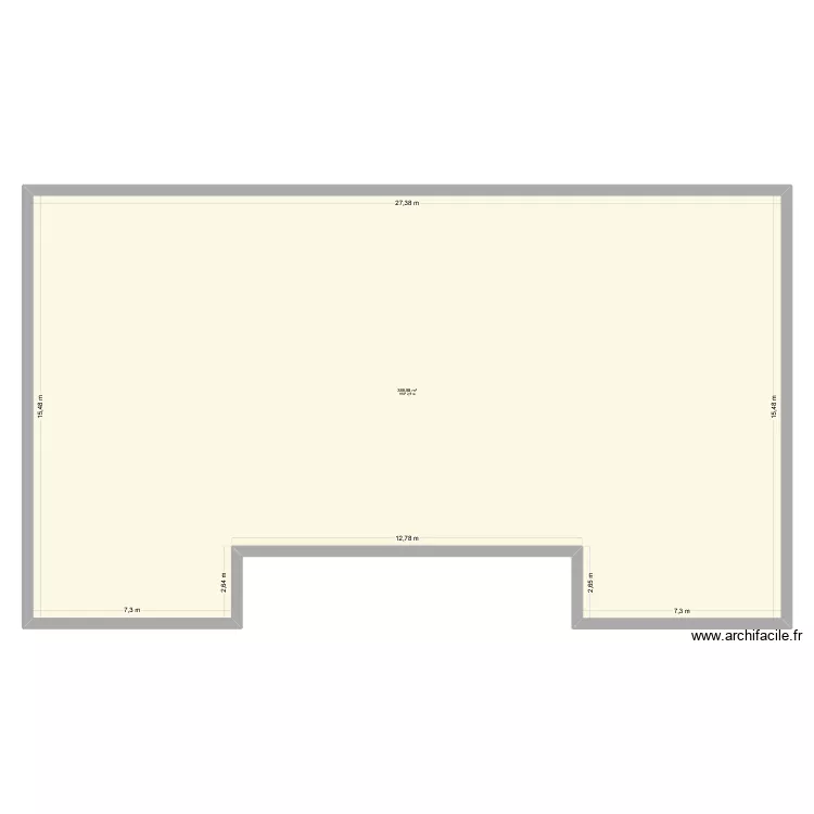 villa. Plan de 