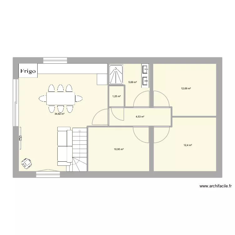 1er jet étage. Plan de 1er jet étage. Plan de