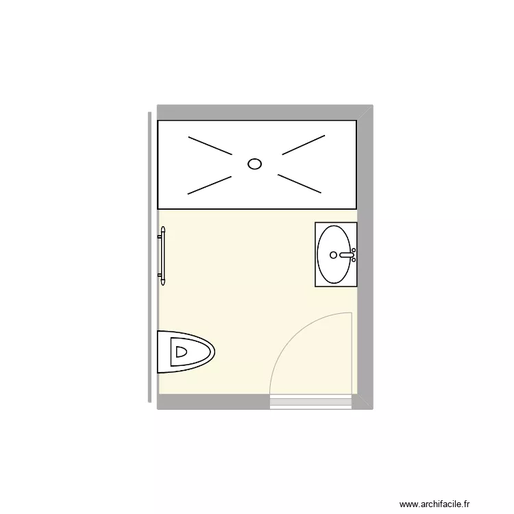 BERGERIE Salle de bain 3. Plan de 