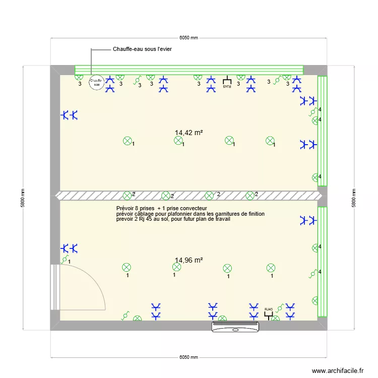 Boulangerie Jas. Plan de 