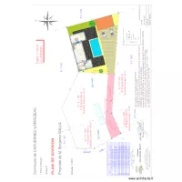 planavec piscine et jardin