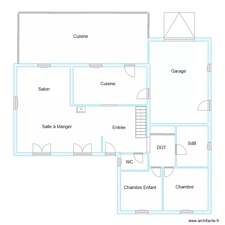 Quetier Philippe 11-03-26. Plan de 9  et 177 m²