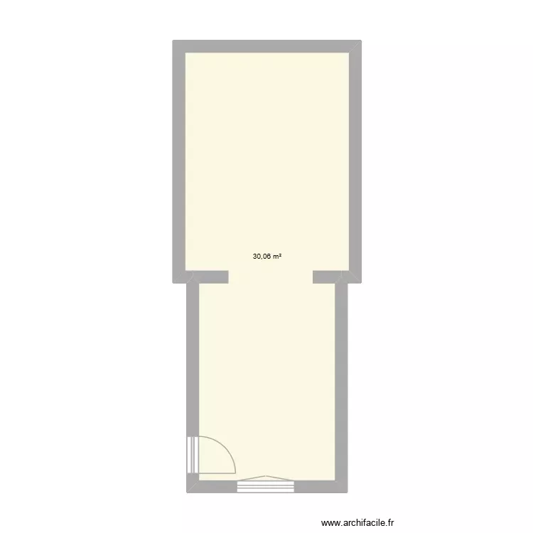 Bernardo. Plan de 1 Pièce et 30 m² Bernardo. Plan de 1 Pièce et 30 m²