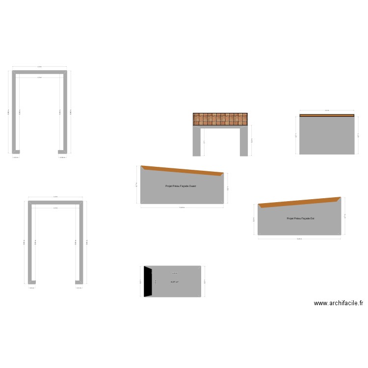 Michel. Plan de 3 pièces et 29 m2