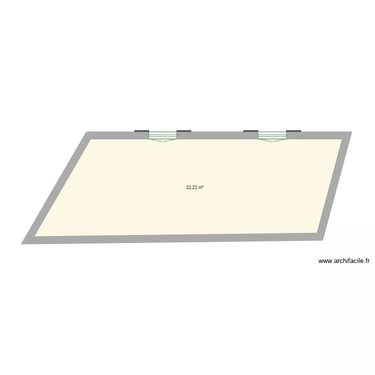 Gironde airbnb. Plan de 