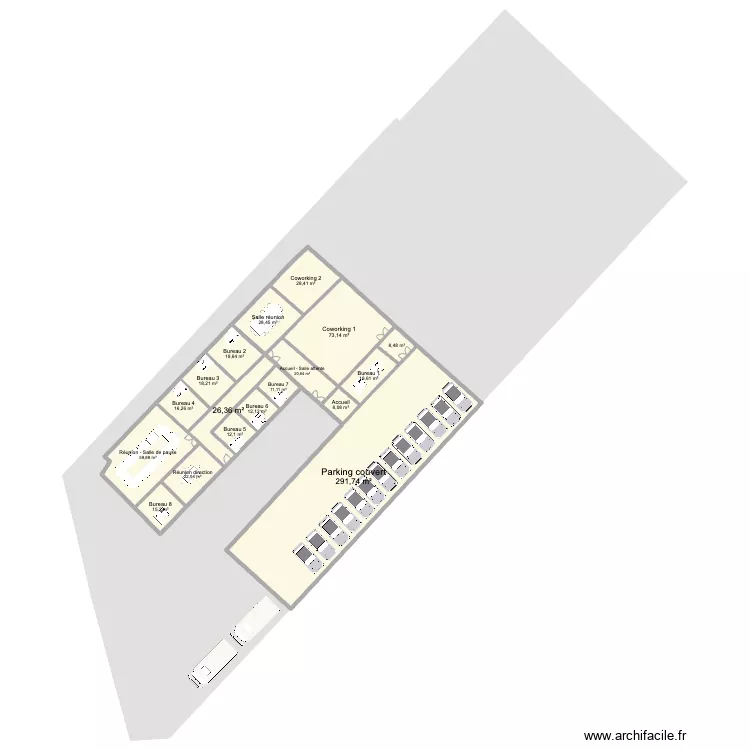Am&eacute;nagement APF. Plan de 