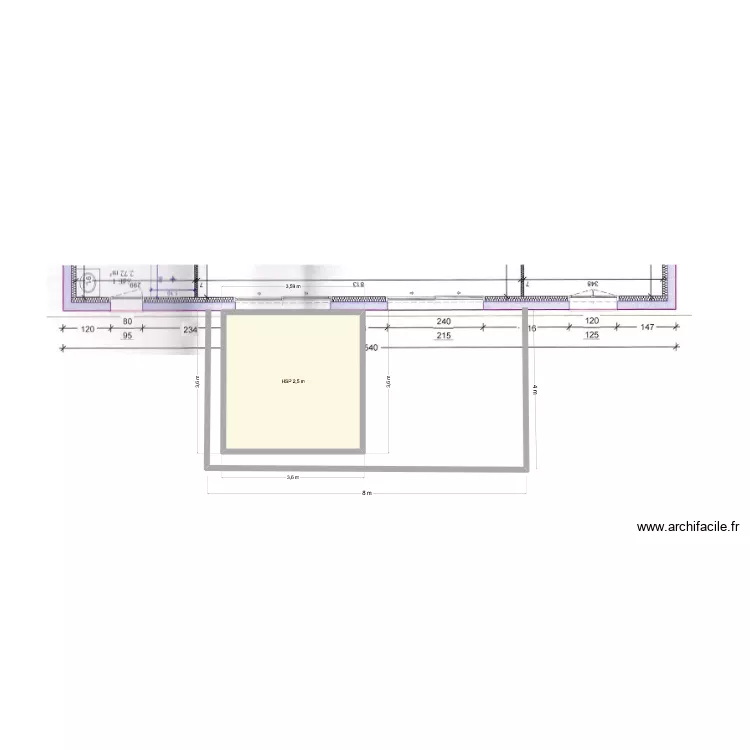 ROMAIN TERRASSE. Plan de 