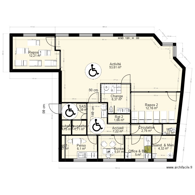 92A3L projet rectif. Plan de 0 pièce et 0 m2