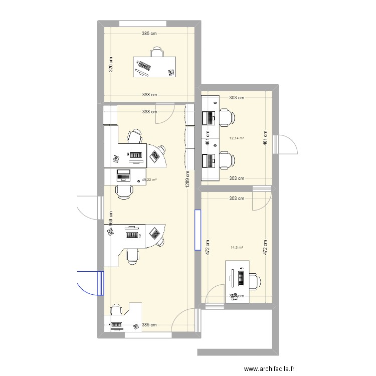 Bureau SCHYNS. Plan de 0 pièce et 0 m2