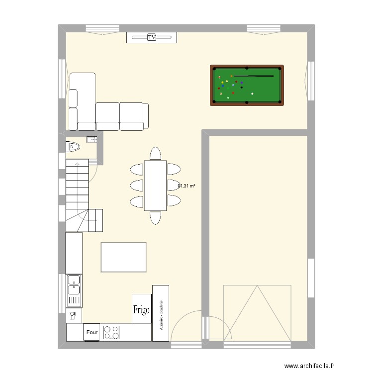 Maison n1. Plan de 0 pièce et 0 m2