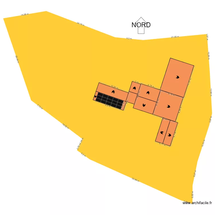 DP 2 GALGANI. Plan de 