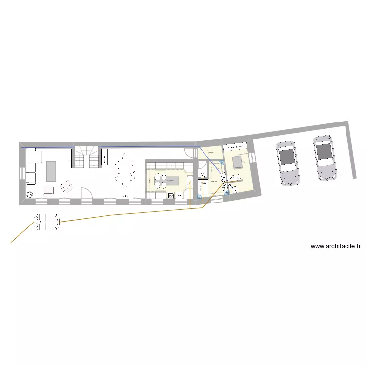 Villers nouveau. Plan de 