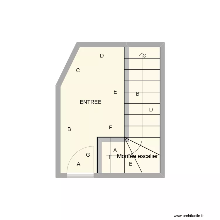 vauvert kader RDC . Plan de 