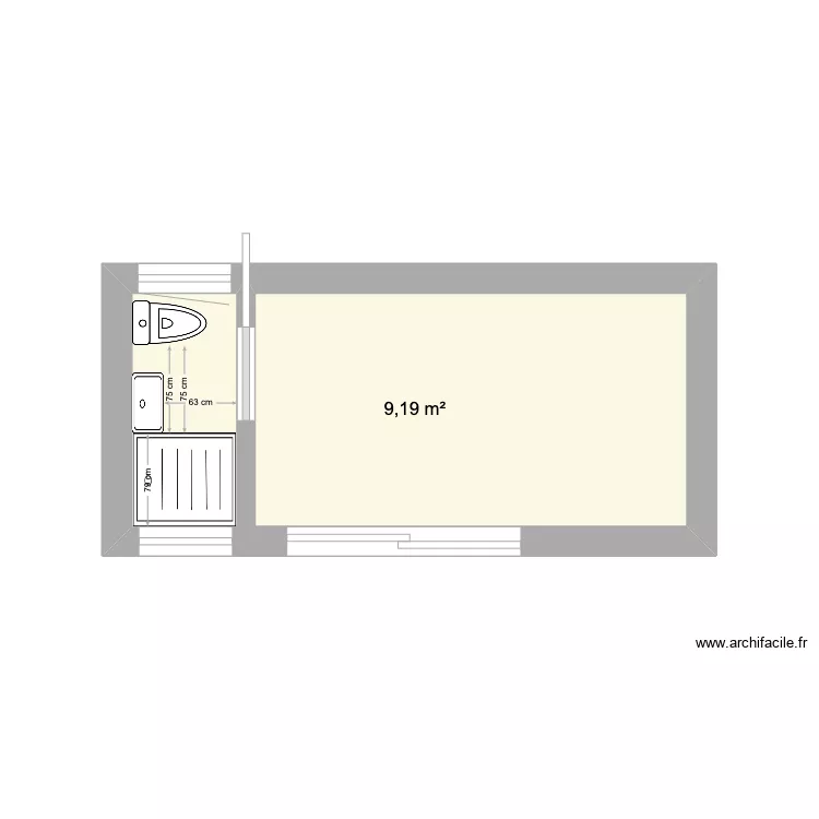 Tiny house 2. Plan de 