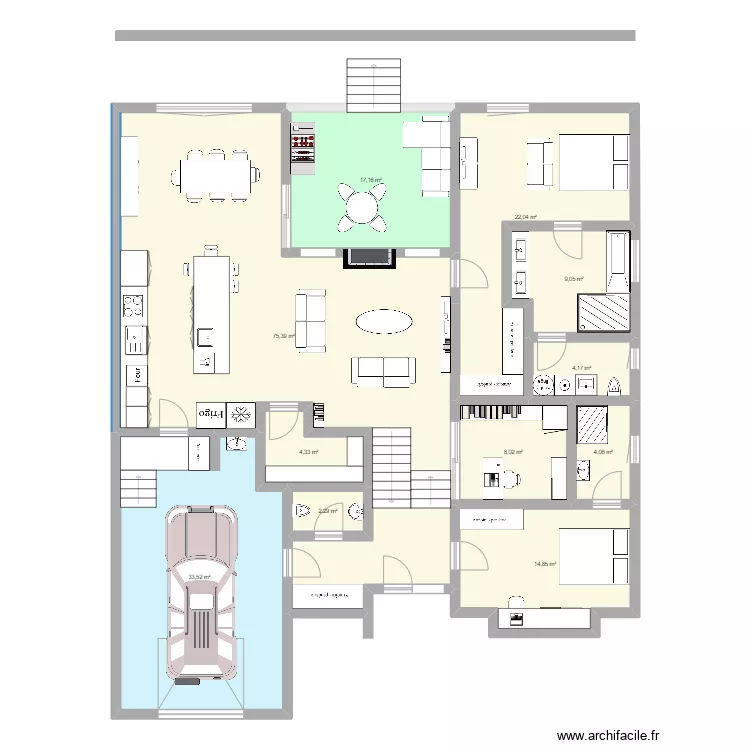 Iris D 1 ch . Plan de 