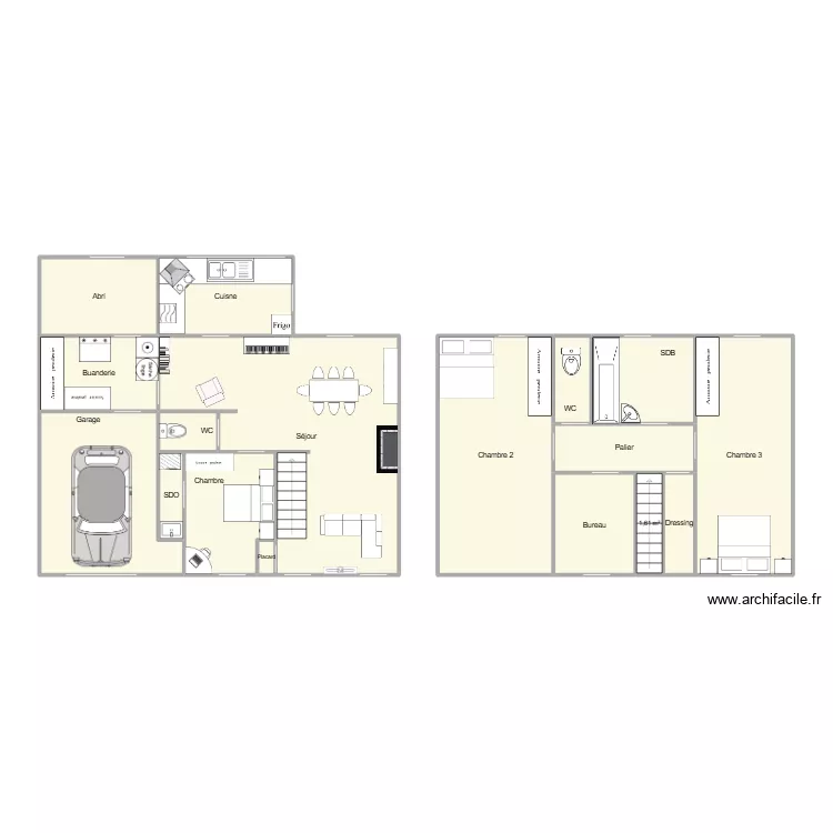 alle des joncs marins O. Plan de 