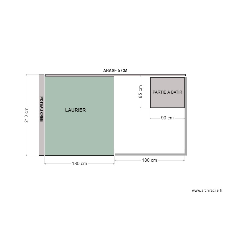 MUR 4C. Plan de 0 pièce et 0 m2