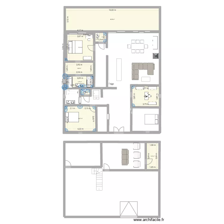 Mimi. Plan de 10 et 101 m² Mimi. Plan de 10 et 101 m²