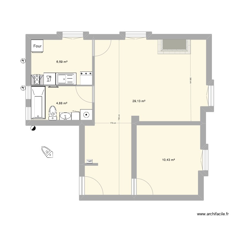 ambi. Plan de 0 pièce et 0 m2