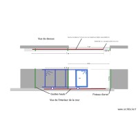 plan pose rail maçonneries 4 m