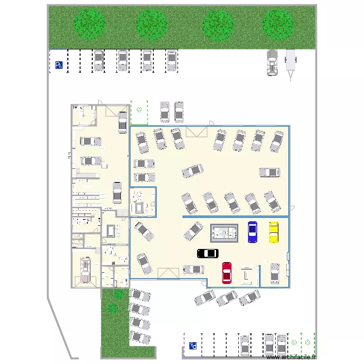 events auto group. Plan de 