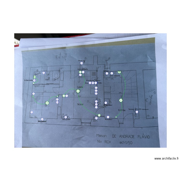 DE ANDRADE  RDC. Plan de 0 pièce et 0 m2