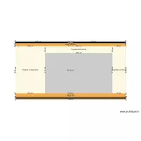 Plan de face Projet Garage MG