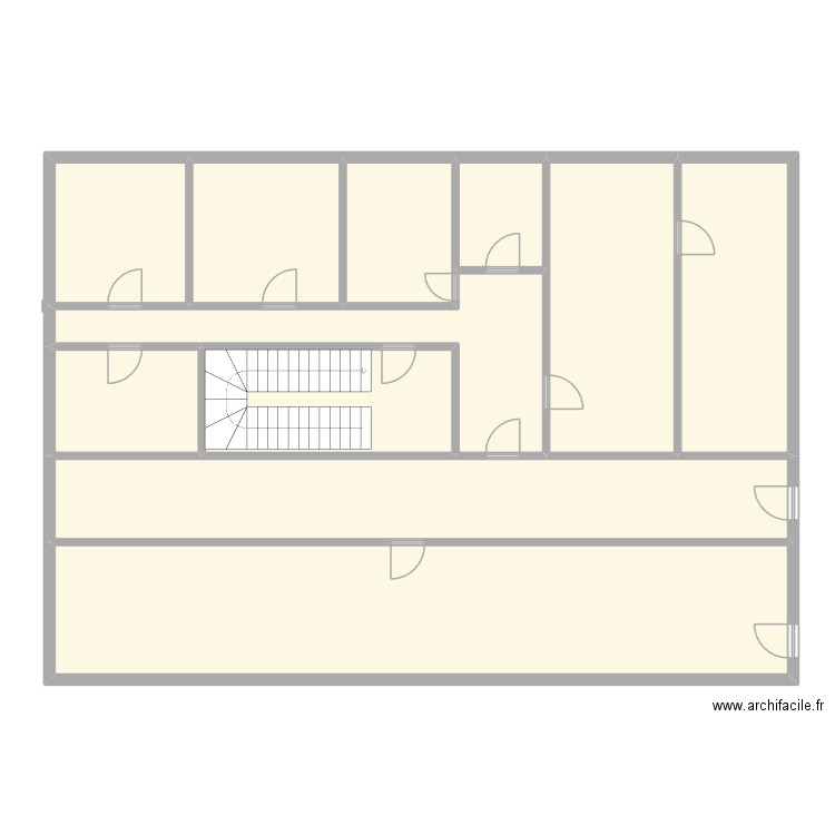 Hirschi_Nrez_6287_. Plan de 11 pièces et 198 m2