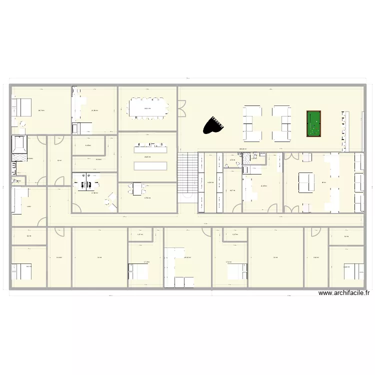 Roof Top. Plan de 35 et 1394 m² Roof Top. Plan de 35 et 1394 m²