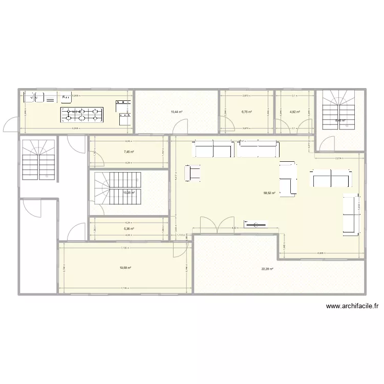 Plan de maison Garga Pierre - Nklobisson - RDC. Plan de Plan de maison Garga Pierre - Nklobisson - RDC. Plan de