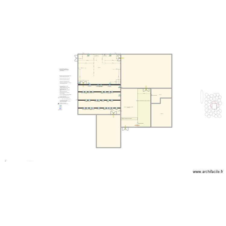 Vendee VCotat. Plan de 7 pièces et 386 m2