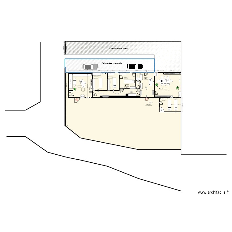 projet 2 centre de formation. Plan de 0 pièce et 0 m2
