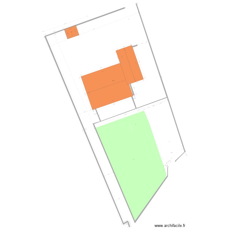 maison soule8. Plan de 2 pièces et 165 m2