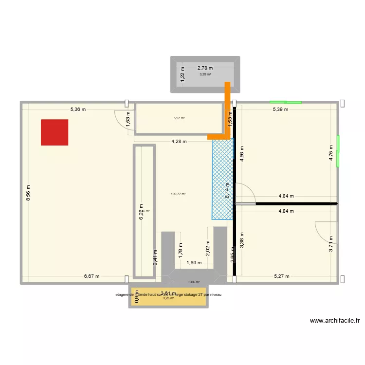 hangar 2. Plan de hangar 2. Plan de