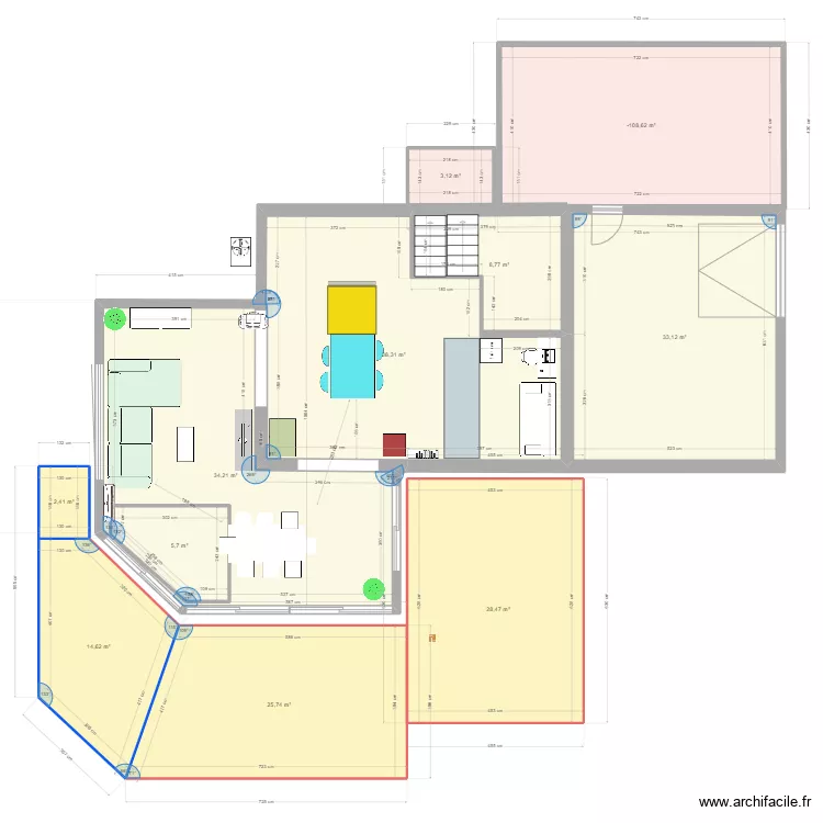 Extension 29NB. Plan de 