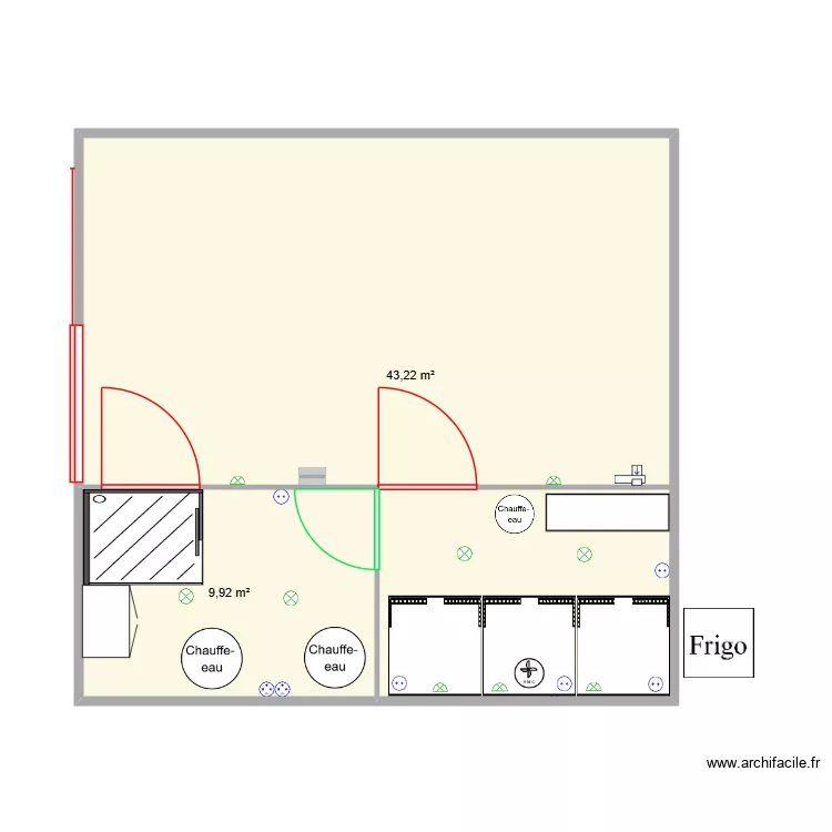 labo LS 200 LD. Plan de 2 et 53 m² labo LS 200 LD. Plan de 2 et 53 m²