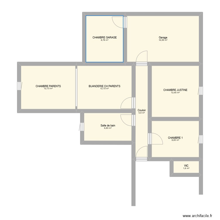 PLAN BOULANGER. Plan de 0 pièce et 0 m2