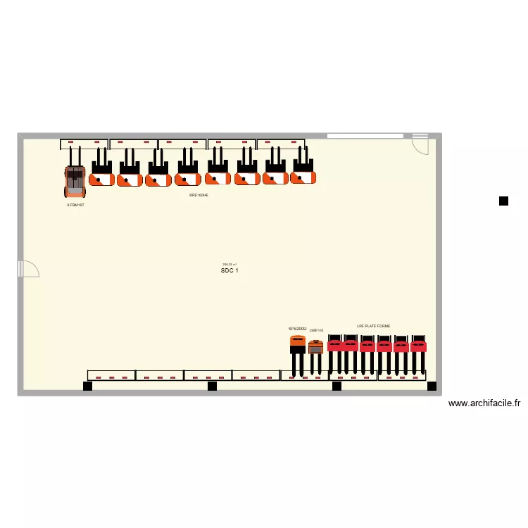 MEDLINE COUDRAY S1. Plan de MEDLINE COUDRAY S1. Plan de