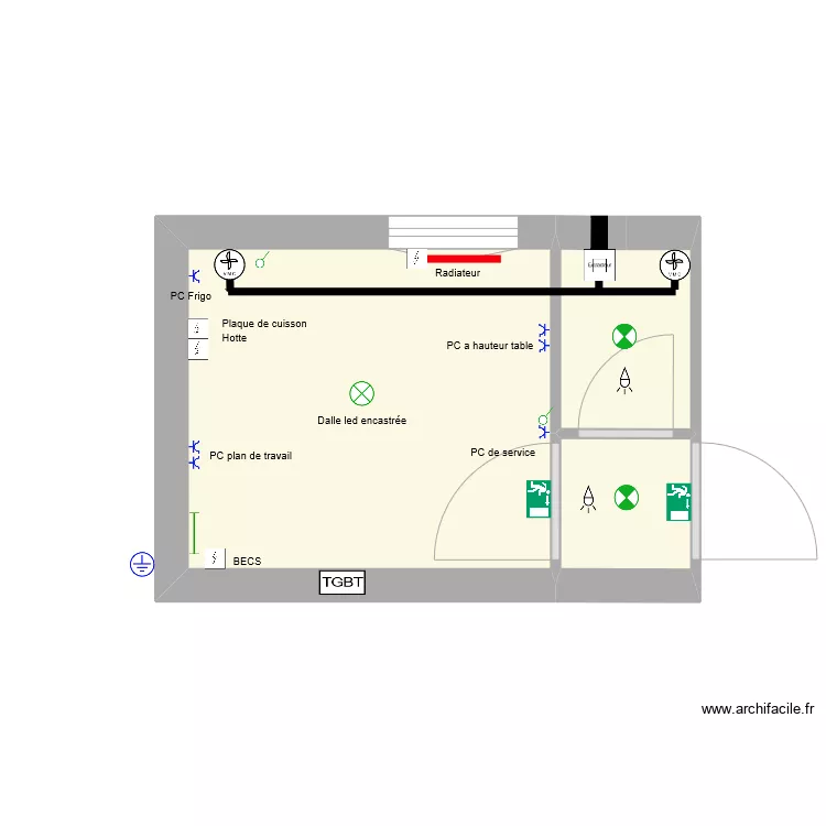mairie projet. Plan de mairie projet. Plan de