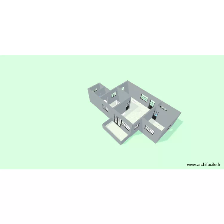 Paick. Plan de 7 et 71 m² Paick. Plan de 7 et 71 m²