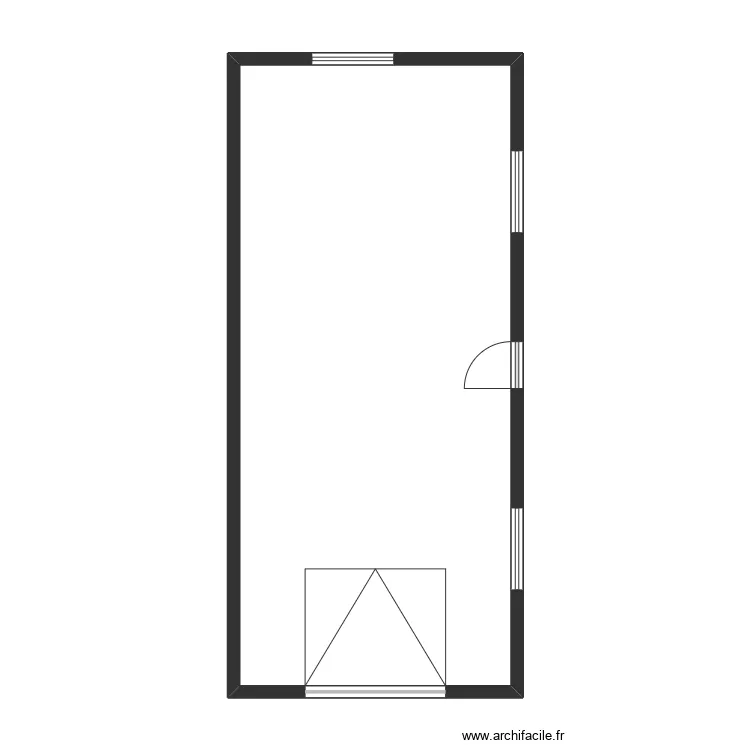 HIPOLITE. Plan de 1  et 49 m²