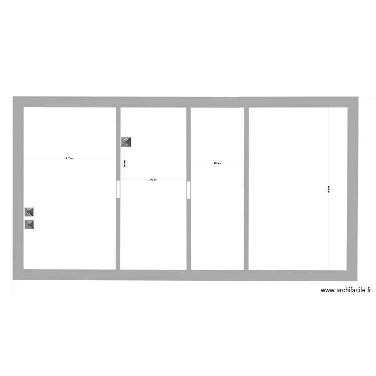 Belverne combles. Plan de 0 pièce et 0 m2