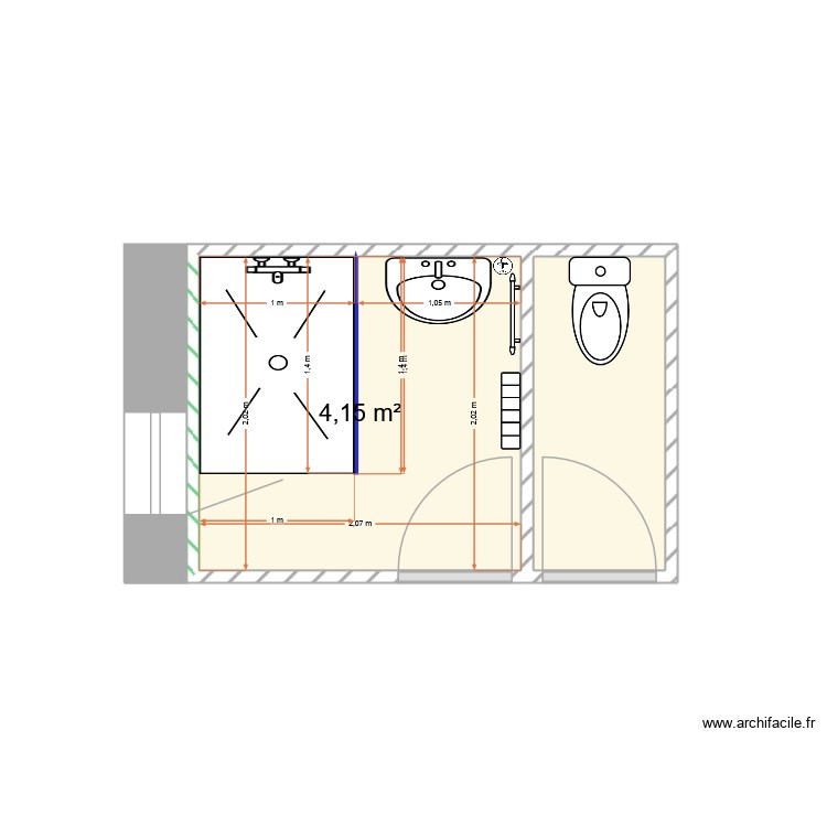 FONTAINE. Plan de 0 pièce et 0 m2