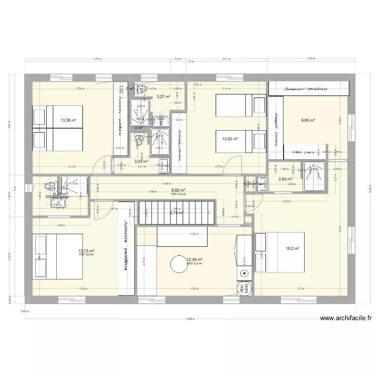 perols haut 13 04. Plan de 