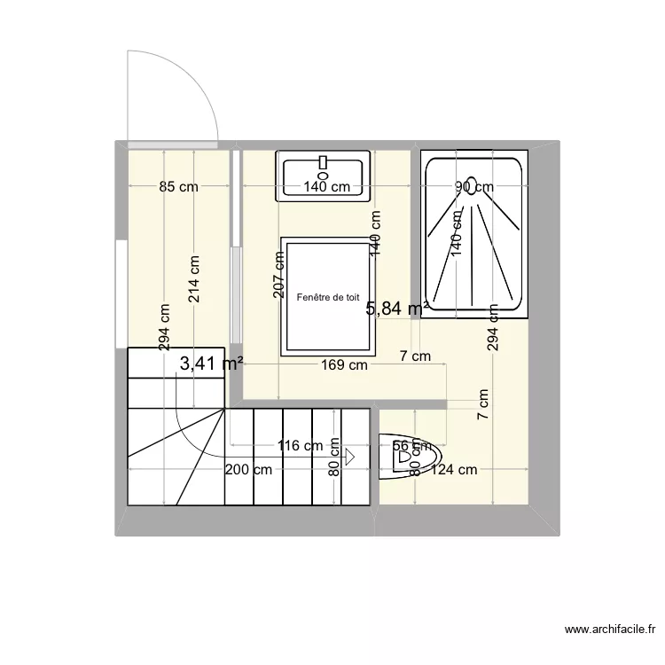 Salle de bain faience. Plan de Salle de bain faience. Plan de