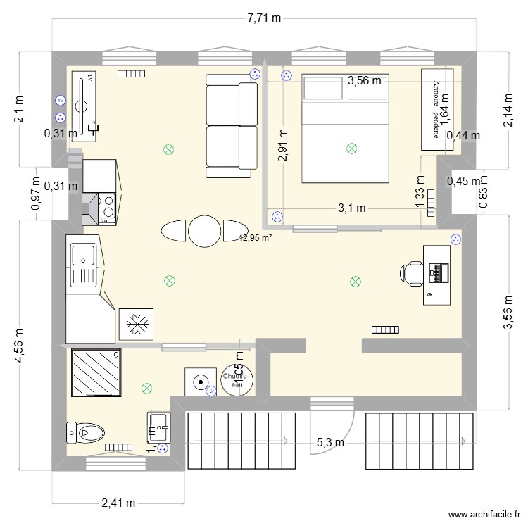 118 dunkerque - appt 3 - 2. Plan de 0 pièce et 0 m2